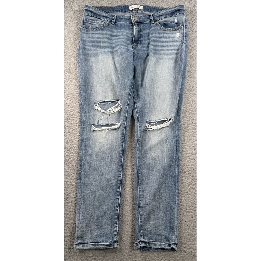 BKE Payton Jeans Womens 32 (34x29) Blue Universal Fit Mid Rise Ankle Skinny